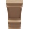 Ekena Millwork 6"W x 12"D x 12"H Classic Diane Rough Cedar Woodgrain TimberThane Corbel, Primed Tan CORUR06X12X12DIARCPR - alternate 2